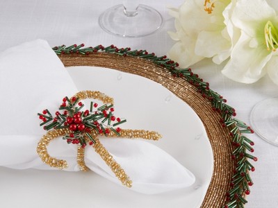 Saro Lifestyle Napkin Ring - Thumbnail 2