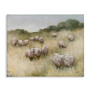 Stupell Industries Sheep Herd in Rural Grassland, 20" x 16" - 1 of 4