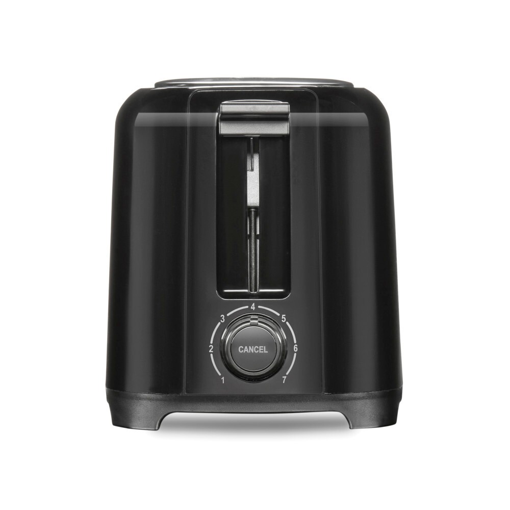 Proctor Silex 2-Slice Toaster - Black: Compact Bread Toaster, 700W, Plastic, Spot Clean, 1-Year Warranty