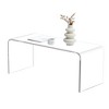 Anybear 39.25" Long Rectangle All Acrylic Waterfall Coffee Table - 3 of 4