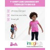 Barbie Girls T-Shirt and Leggings Outfit Set Toddler - 3 of 4