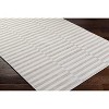 Hauteloom Melva Beige Striped Area Rug - 2 of 4
