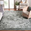 Tucson TSN102 Machine Washable Skid Resistant Stain Resistant Non-Shedding Power Loomed Indoor Rugs - Safavieh - 2 of 4