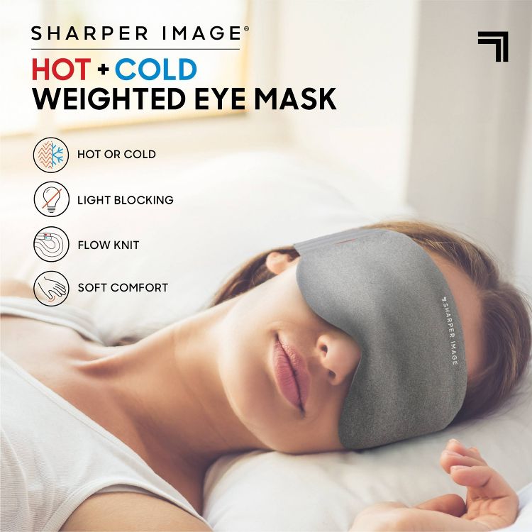 Sharper Image Weighted Hot and Cold Eye Mask, 2 of 7