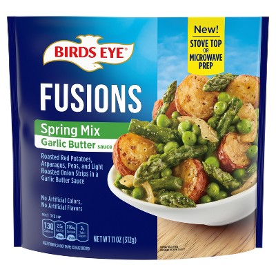 Birds Eye Frozen Fusions Spring Mix With Garlic Butter - 11oz : Target