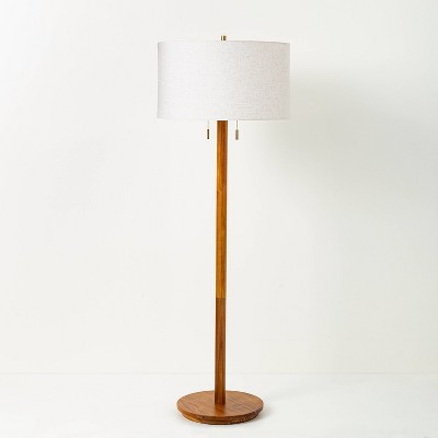 Wood Floor Lamp (Includes LED Light Bulb) - Hearth & Hand™ with Magnolia