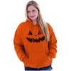 Classic Halloween Pumpkin Costume Hoodie Sweatshirt Women Men Brisco Brands - 4 of 4
