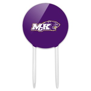 McKendree University Primary Logo Acrylic Cake Topper Party Decoration for Wedding Anniversary Birthday Graduation - 1 of 4