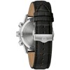 Bulova Men's Classic Sutton 6-Hand Chronograph Quartz Silver Stainless Steel Case Watch with Black Leather Strap, Blue Dial, 44mm - 3 of 4