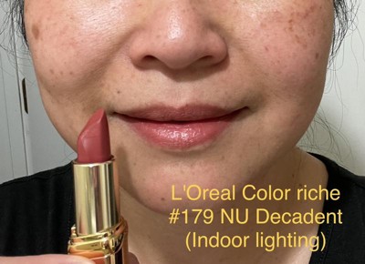 L'oreal Paris Colour Riche Les Nus Intensely Pigmented Lipstick - 0.13oz :  Target