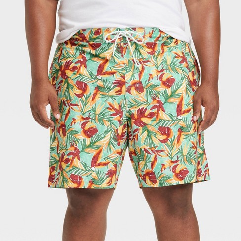 Big & Tall Men's Swim Trunks & Board Shorts