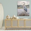 Stupell Industries Coastal Heron on Riverbank, 48" x 36" - 2 of 4