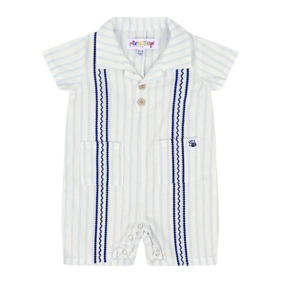 Mixed Up Clothing Bordado Baby Romper