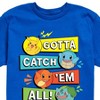 Boys' - Pokémon - Pikachu Squirtle Charmander Bulbasaur Gotta Catch 'Em All Short Sleeve Graphic T-Shirt - 2 of 4