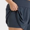 Women's 3" Knit Waistband High-Rise 2-in-1 Shorts - All In Motion™ - 4 of 4