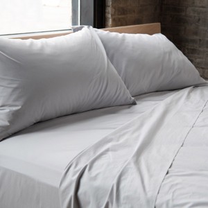 100% Cotton Percale Pillowcase Set | BOSKER HOME. - 1 of 4