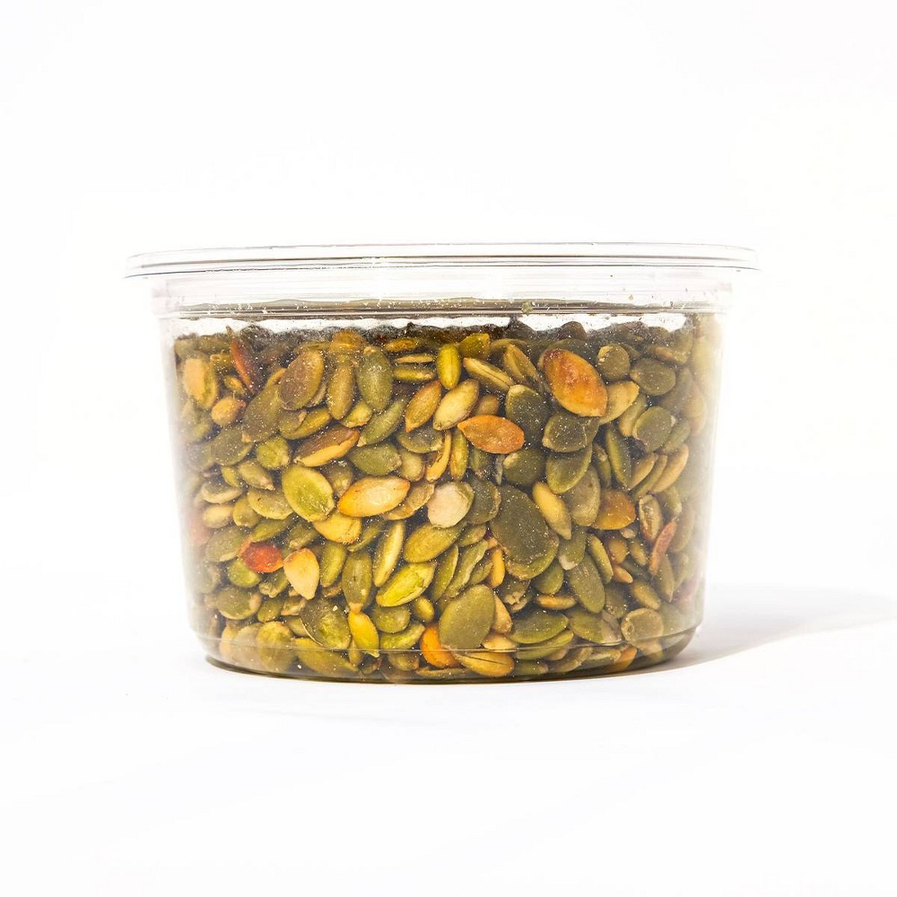 Roasted and Salted Pumpkin Seeds - 9oz Tub