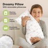 KeaBabies Buddy Toddler Pillow with Pillowcase, 10x18 Buddy Pillow for Toddler, Soft Kids Pillow for Sleeping, Travel, Age 2-5 - 3 of 4