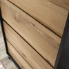 Acadia Way 4 Drawer Chest Raven Oak - Sauder: Smooth Metal Runners, Safety Stops, Laminated Surface - 4 of 4