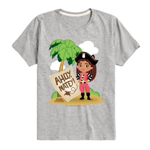 Boys' - Gabby's Dollhouse - Gab Ahoy Matey Short Sleeve Graphic T-Shirt - 1 of 4