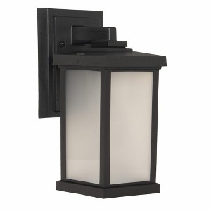 Craftmade Lighting Composite Lanterns 1 - Light Wall Light in  Textured Black - 1 of 1