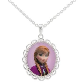 Disney Frozen Princess Anna Cameo Necklace