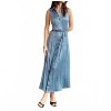 Women's Sleveless Pleated Dress - current air - 4 of 4