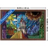 Trends International Disney Beauty and the Beast (1991) - Enchanted Castle Art Framed Wall Poster Prints - 3 of 4