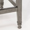 Vetrina Backless Counter Height Barstool - Weathered Gray - Hillsdale Furniture - 3 of 4