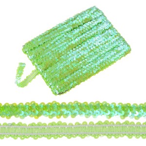 Unique Bargains Elastic PVC Durable Sequins Flat Paillette Sequin Trim 1 Pc - 1 of 4