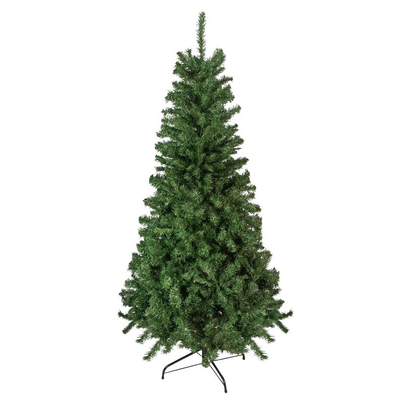 Northlight 6' Medium Mixed Classic Pine Artificial Christmas Tree, Unlit, 1 of 8