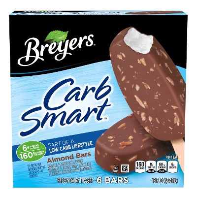 Breyers Carb Smart Almond Bars Ice Cream - 6pk/18floz