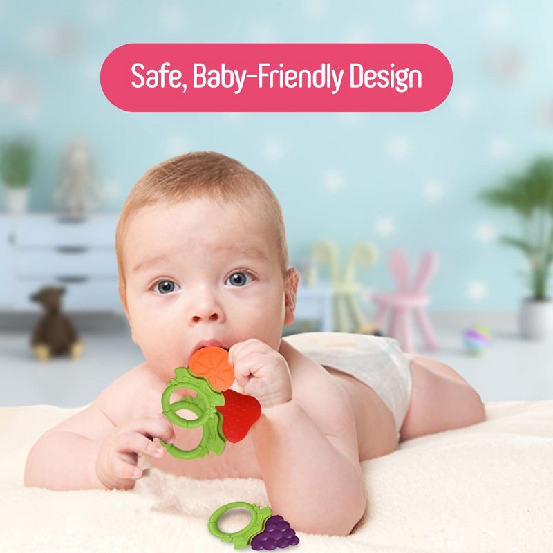 Baby Teething Toys for Newborns 0-6 Months, 5 of 7