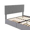 CAVINAS Upholstered Platform Bed Full Size Modern Wooden Bed Frame with 4 Storage Drawers for Bedroom - 3 of 4