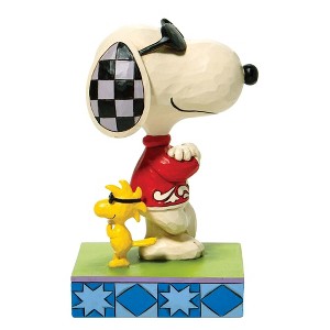Jim Shore 5.25 In Cool Pals Snoopy Woodstock Sunglasses Figurines - 1 of 3