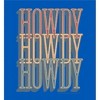 Western Howdy Repeat Text Men's Short Sleeve Tee - 2 of 2