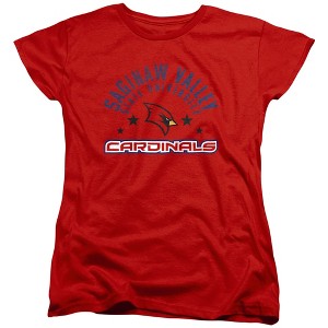Women's Saginaw Valley State University Cardinals T-Shirt - 1 of 4