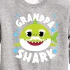 Boys' - Baby Shark - Grandpa Shark Graphic Long Sleeve Fleece Sweatshirt - 2 of 4