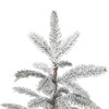 Northlight Heavily Flocked Potted Artificial Christmas Sprucetree - 24" - Unlit - 4 of 4