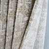 RT Designer Collection Cambridge Jacquard 2 Pack Luxurious Modern Design Curtain Panel 36" x 84" Taupe - 4 of 4