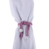 Unique Bargains Faux Pearl Curtain Tie Polyester 2 Pcs - 4 of 4