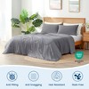 Cozy Bliss Dual-Sided Cooling Comforter Ultra-Soft, Breathable Cooling Blanket for Night Sweats, Lightweight & Silky Smooth - 3 of 4