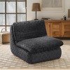 Corduroy Swivel Chair with Ottoman for Living Room,Oversized Swivel Chair with Memory Foam Support,Floor Lounge Chair for Bedroom or Reading-Koiai - 2 of 4