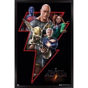 Trends International DC Comics Movie Black Adam - Group Framed Wall Poster Prints - 1 of 4