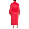 Lands' End Women's Cozy Plush Long Wrap Robe - 2 of 3