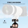 MaseiKar 2 Pack Quick Release Plate QR Camera Mount Plate with Peak Design Capture V3 Camera Clip,Tripod Head to Shoulder Strap Quick Switch - 3 of 4