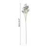 Unique Bargains Realistic Low Maintenance Durable Flexible Artificial Flowers with Stem - 2 of 4