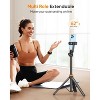 62" Phone Tripod, Tripod for iPhone & Selfie Stick with Remote, Extendable Cell Phone Stand & Ultimate Phone Holder - 3 of 4