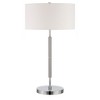 Hudson and Canal 25" Tall 2-Light Table Lamp with Fabric Shade - 2 of 4