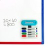 Classmaster Magnetic Dry Erase Organizer with Magnetic Eraser & 4 Markers - 2 of 3
